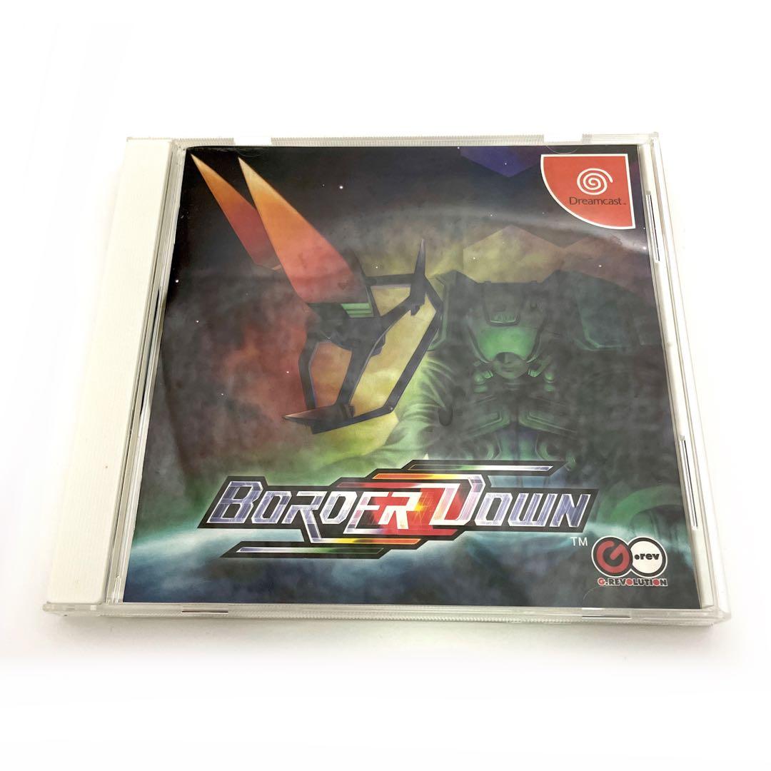 ボーダーダウン BORDER DOWN 帯付き DC ドリームキャスト