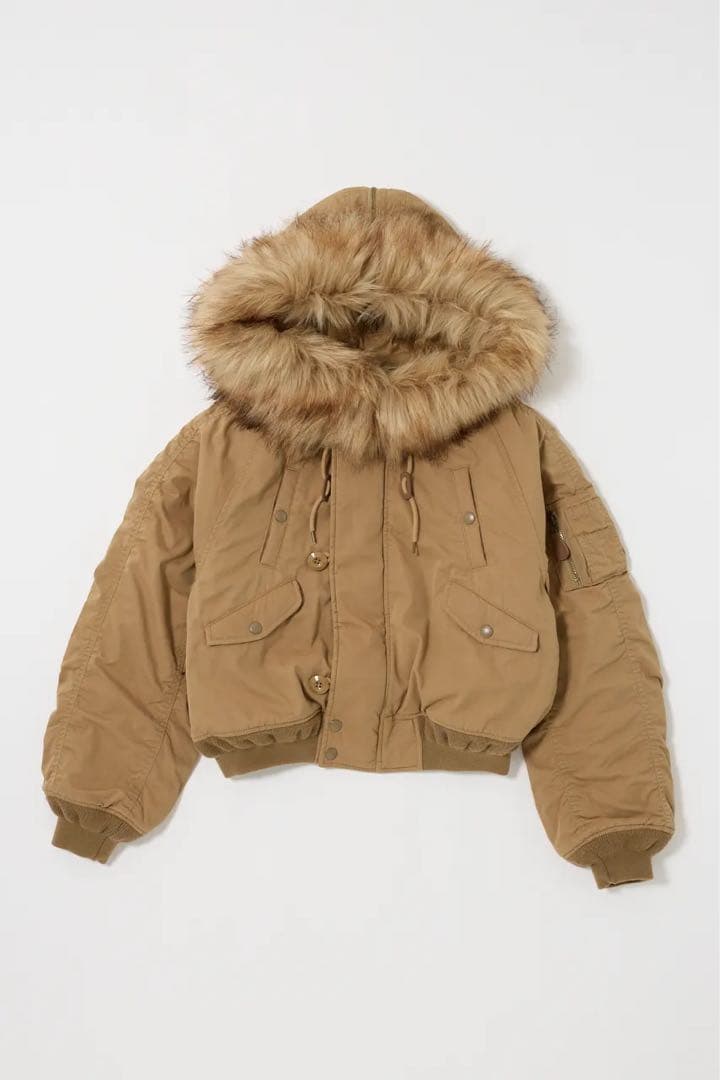 MOUSSY SHORT N2B /ショート エヌ ツー ビー　ベージュ