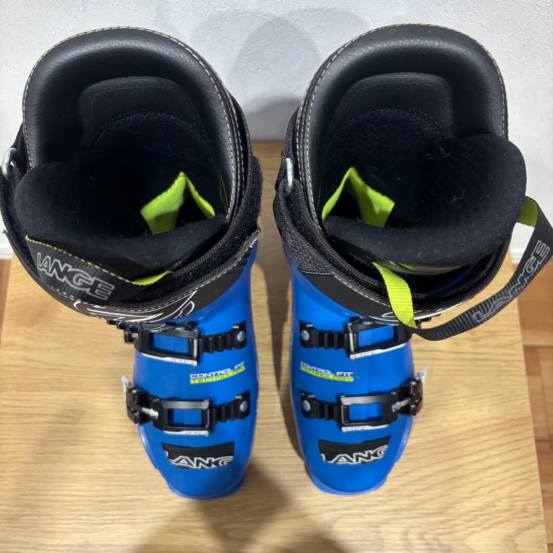LANGE RS120 スキーブーツ 青 バッグ付き