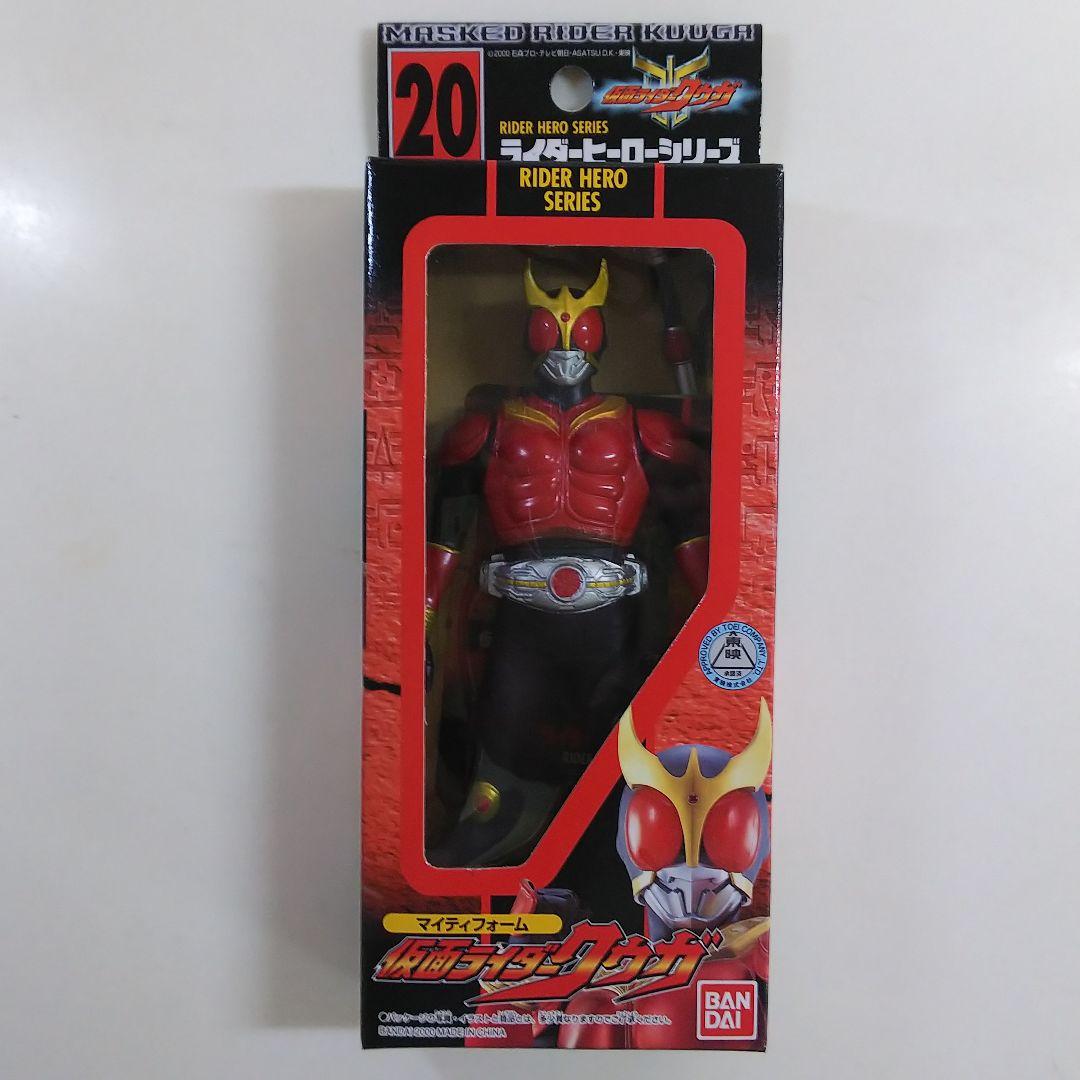 「仮面ライダークウガ」ソフビ人形・仮面ライダークウガ（マイティフォーム）新品
