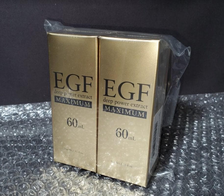 [新品] EGF ディープパワーエキス マキシマム 60ml 2本組 美容液