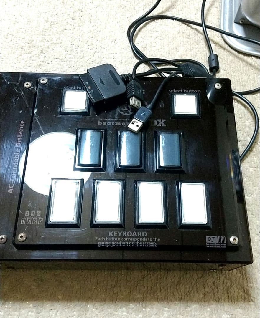三和ボタン empシート ビートマニア FPS コントローラー ps2 dao