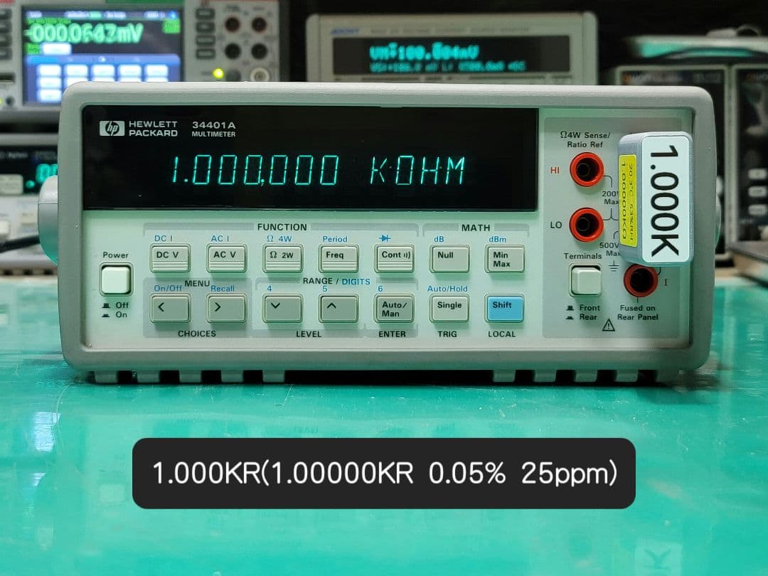 HP 34401A 6.5桁 DIGITAL MULTIMETER Rev11