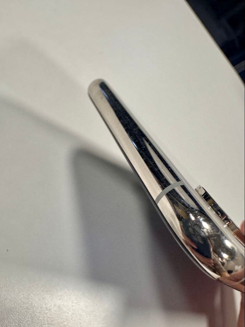 【美品】Apple iPhone XS シルバー 256GB バッテリー100%