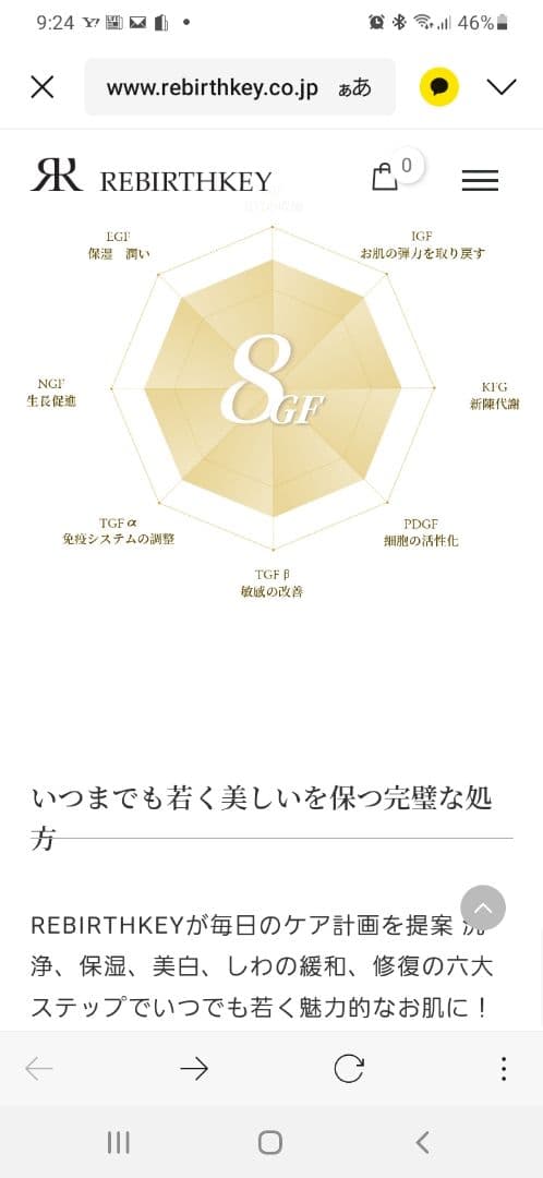 大人気★REBIRTHKEY★化粧品6点セット(新品)