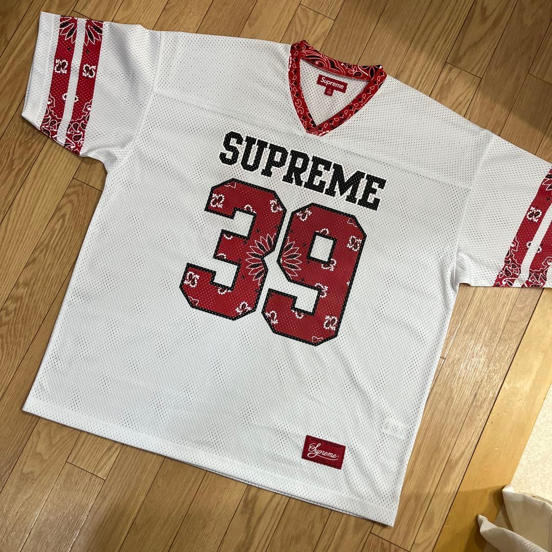 supreme Bandana Football Jersey サイズXL