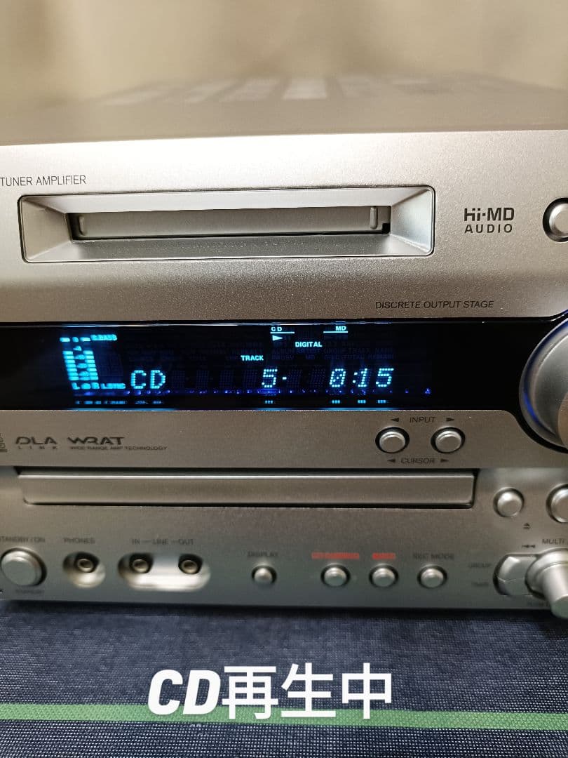 ONKYO FR-N7X CD,MD,FM/AM 整備済完動品 リモコン付 美品