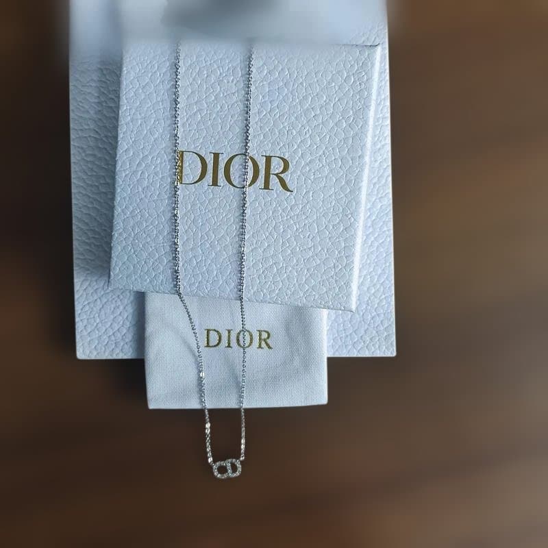 Petit CD ネックレス シルバー