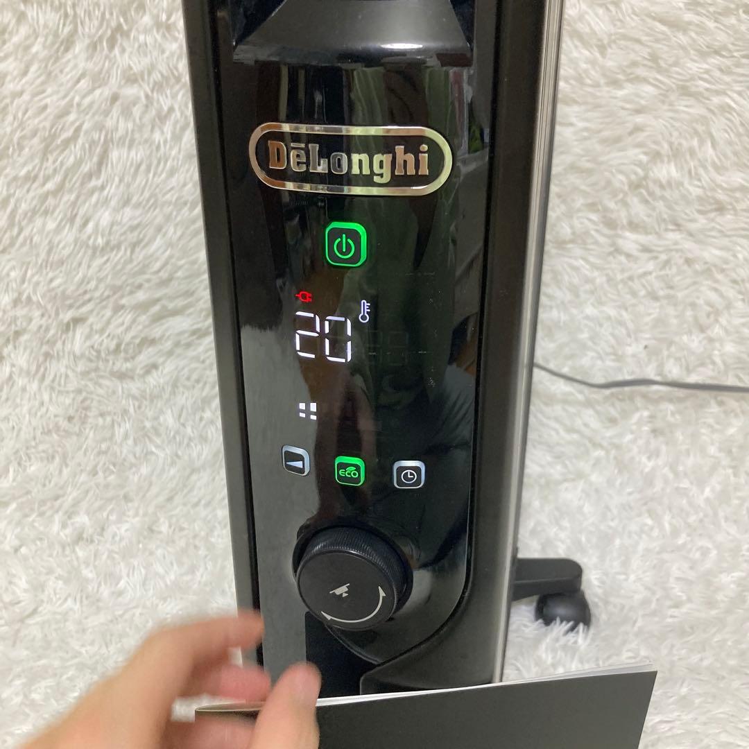 【リモコン付き】デロンギ オイルヒーター MDHU15-PB ブラック