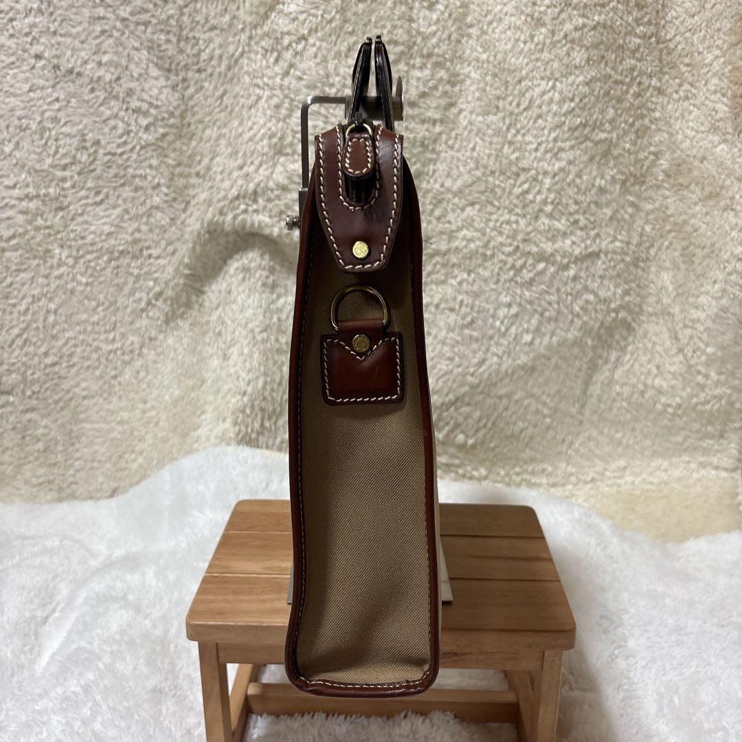 【新品】ハンティングワールド 高級ビジネスバッグ タグ付き 2WAY A4収納可