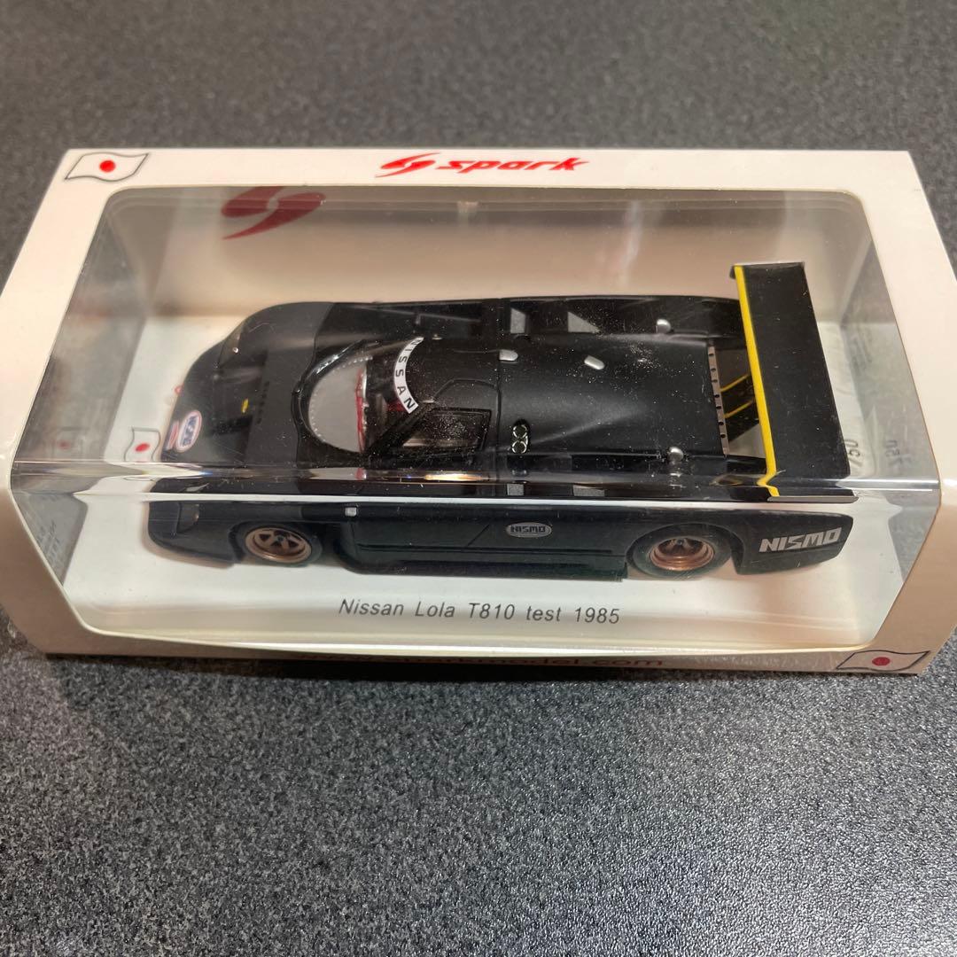 ミニカー SPARK 1/43 NISSAN Lola T810 test 1985