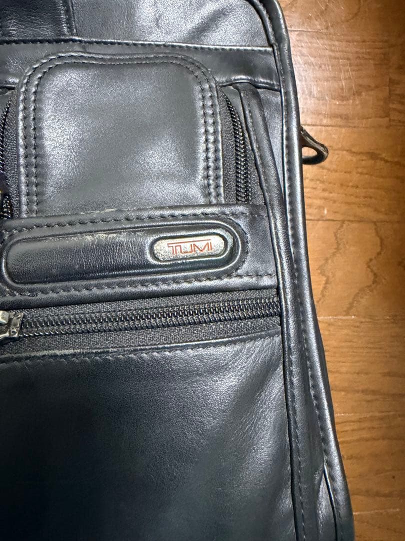 TUMI トゥミ 96141D4 レザー　ブリーフケース黒