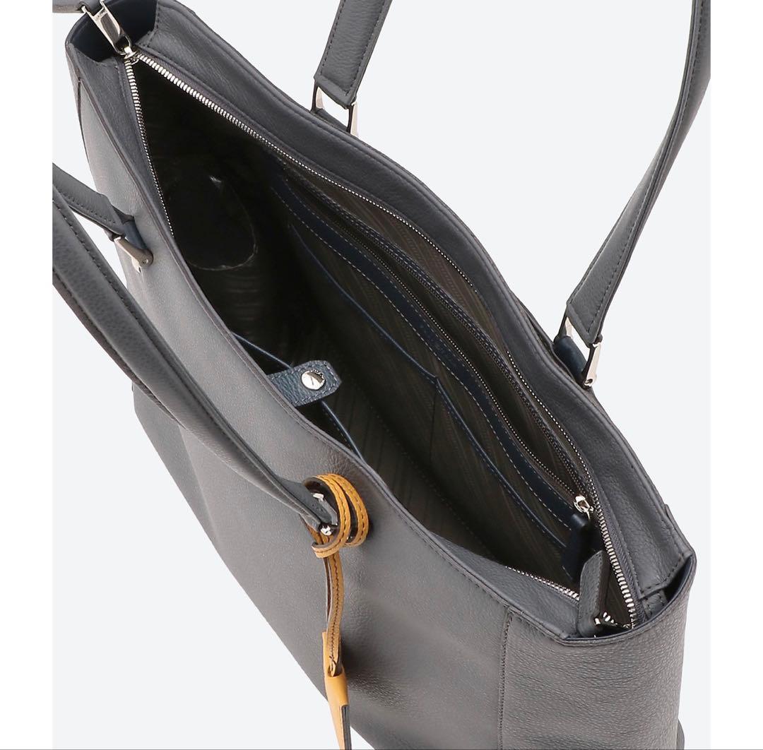 【新品未使用】FUJITAKA フジタカ　ビジネスバッグ グレー