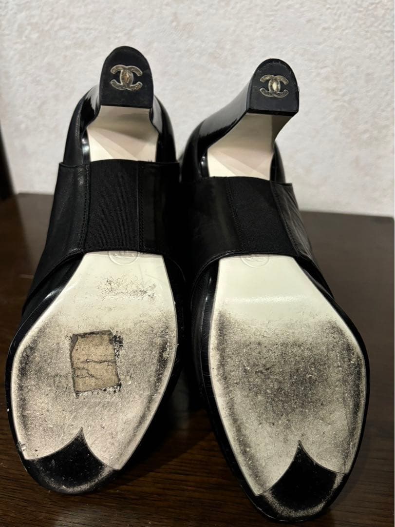 ななページ:CHANEL: ロングブーツ　サイズ23.5cm