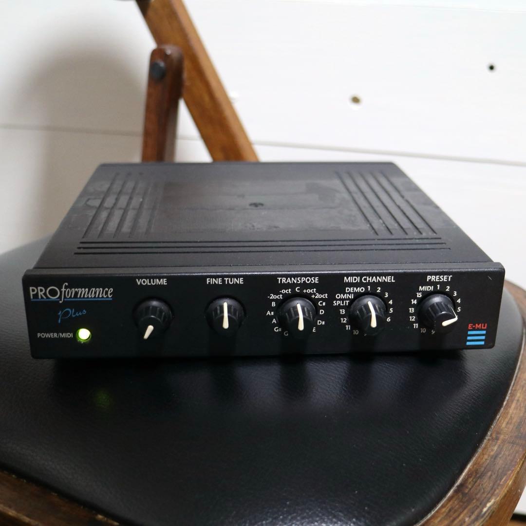 【希少】E-MU USA製 PROFORMANCE MIDI音源 94年 動作品