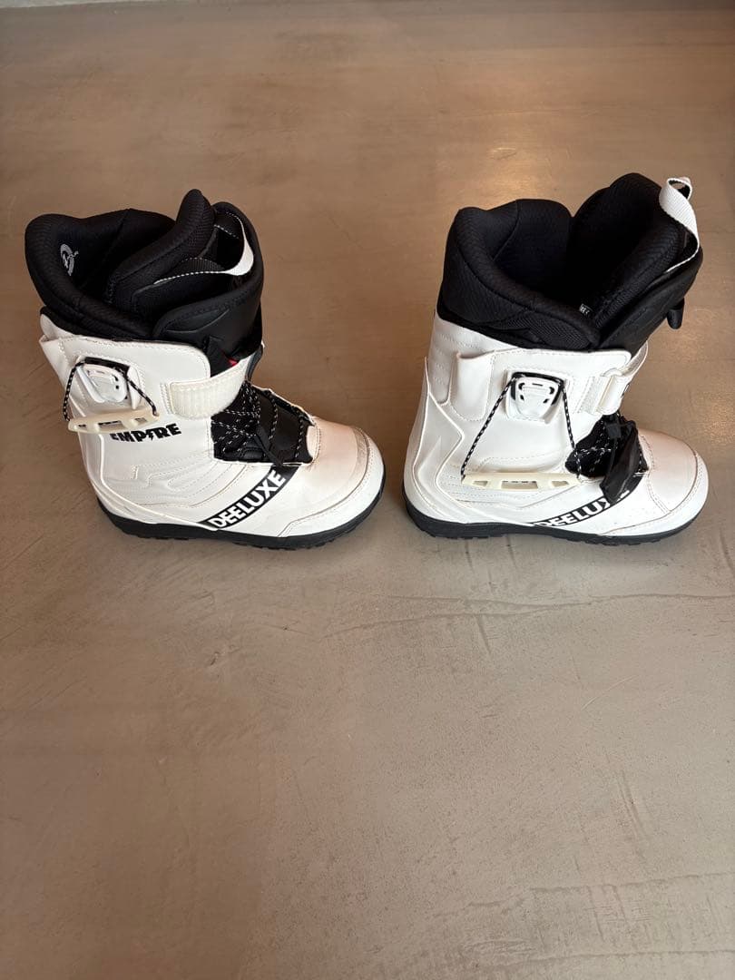 DEELUXE EMPIRE スノーボードブーツ ホワイト/ブラック 23.5