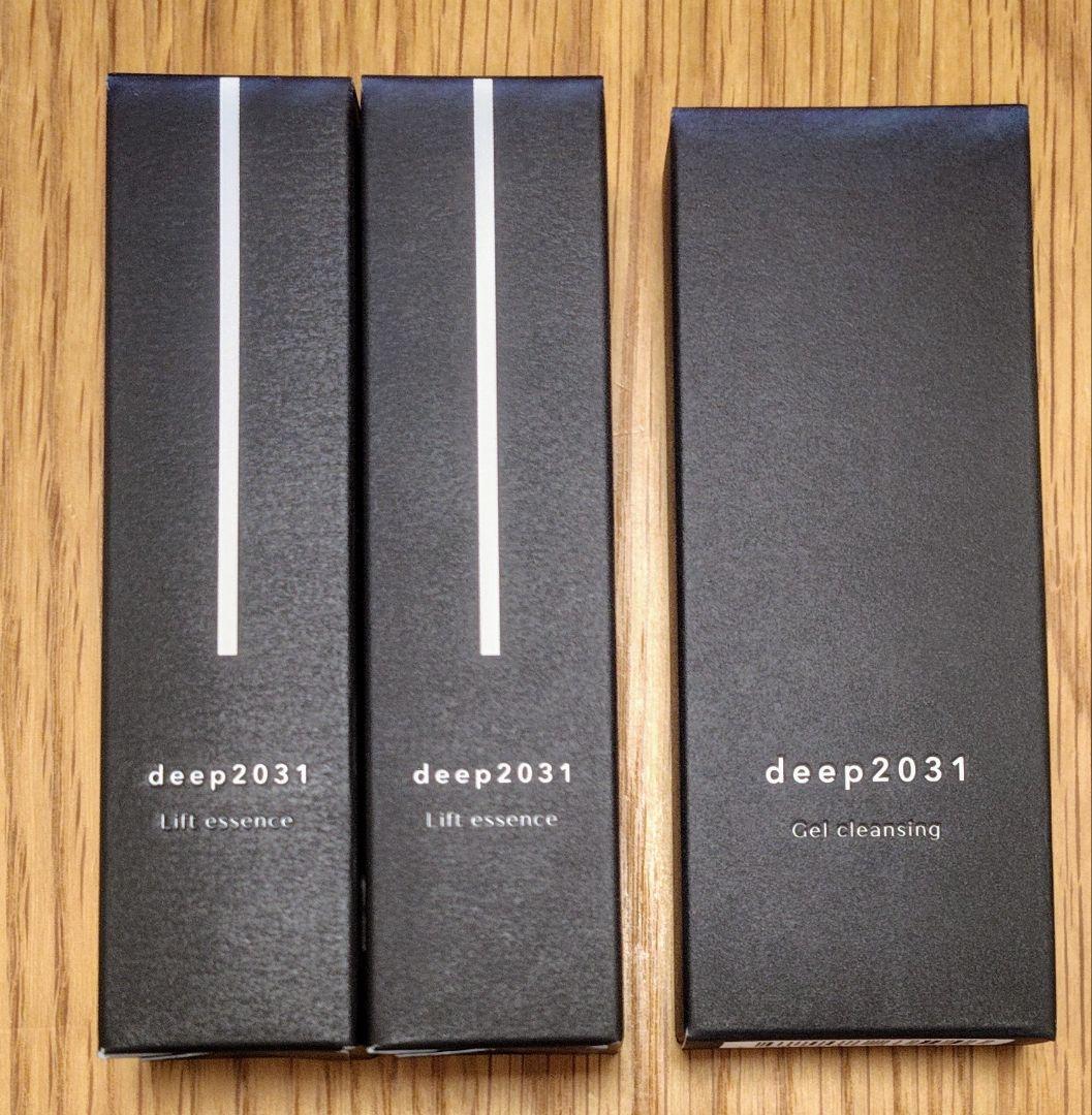 まゆ様☆簡易包装deep2031リフトエッセンス30ml2本&ジェルクレンジング