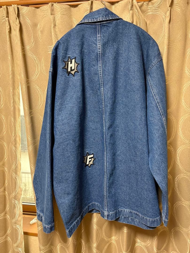 HUF デニムセットアップ　ジャケット・パンツセット