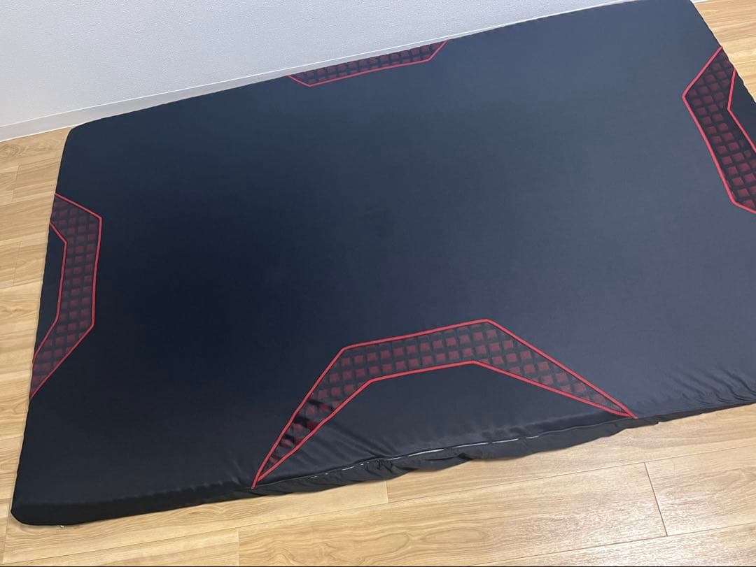 東京西川 AiR エアーSI マットレス セミダブル　黒/赤