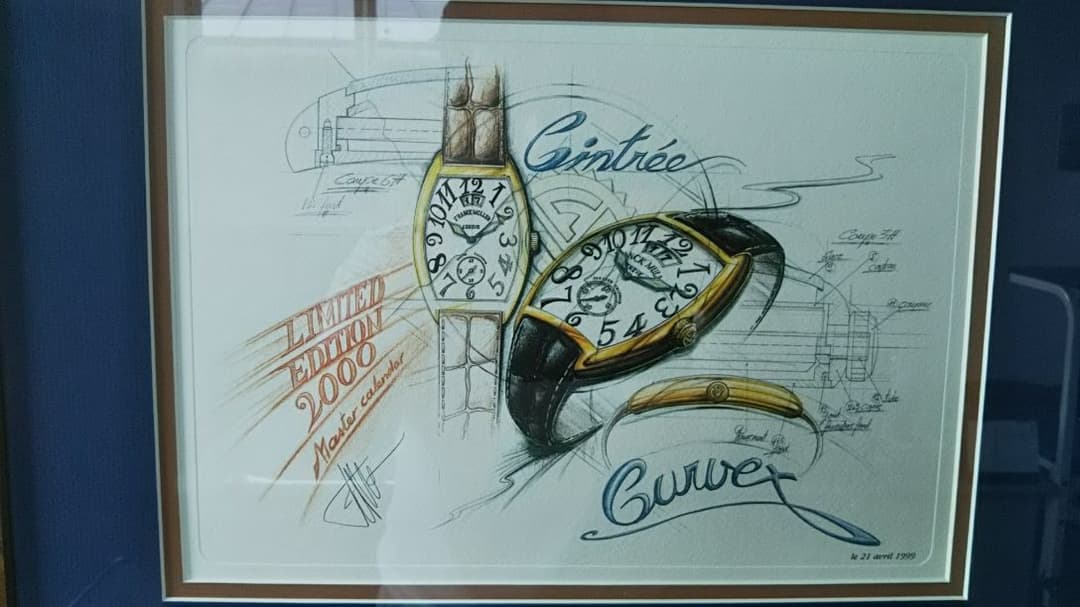 【貴重】フランクミュラー FRANCK MULLER 絵画 ①