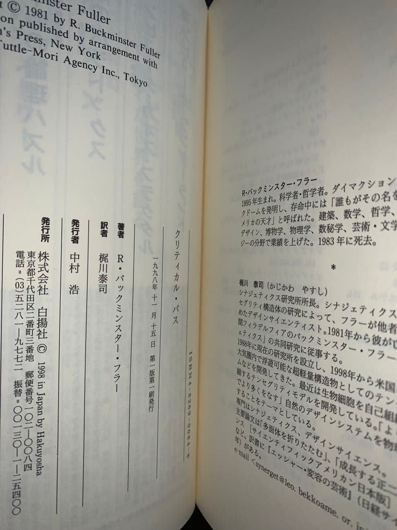 クリティカル・パス : 人類の生存戦略と未来への選択