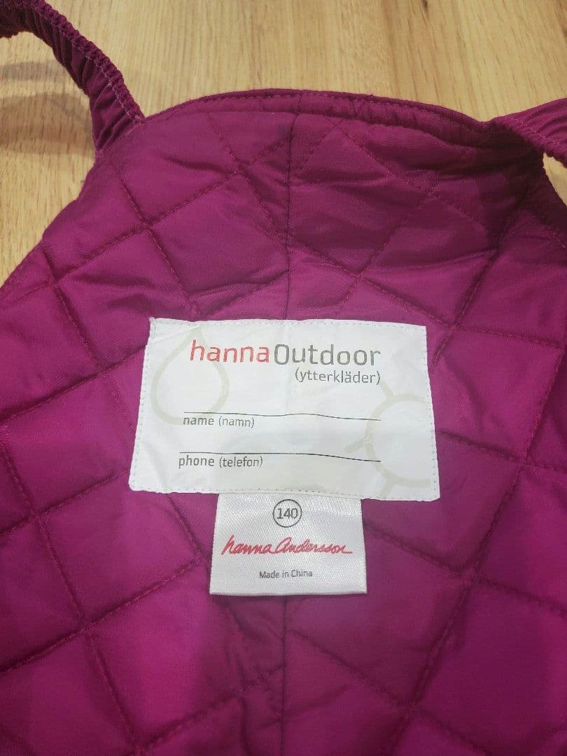 【美品】ハナアンダーソン　スノーウェア　140cm