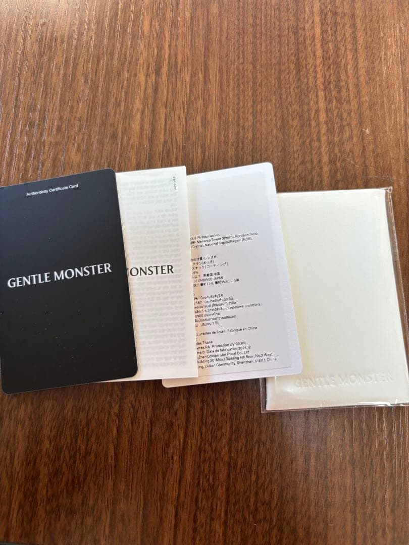 メガネ・老眼鏡 GENTLE MONSTER BOLD tetra 02