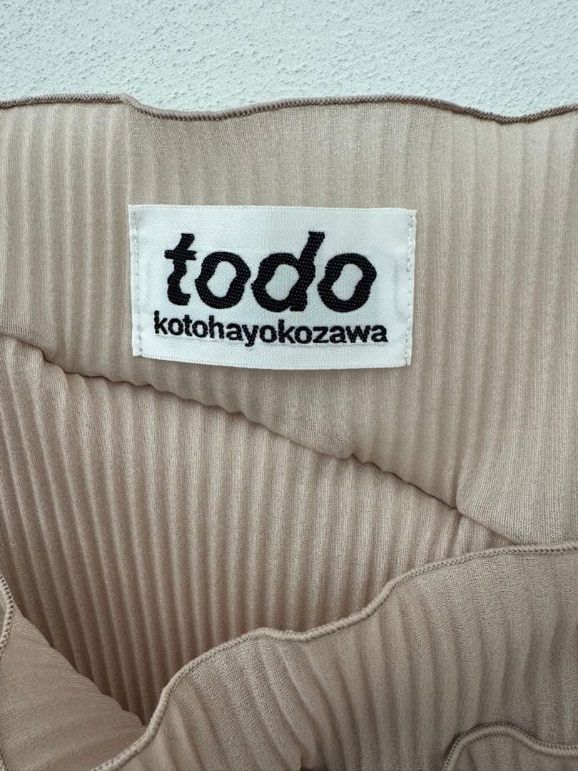 kotohayokozawa ショートキャミソール　ビスチェ