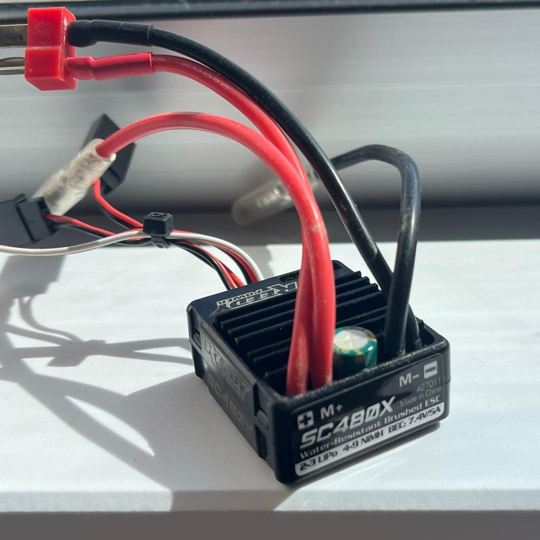 クローラー　プロポ　フルセット　受信機　ESC 16Tモーター 1/10