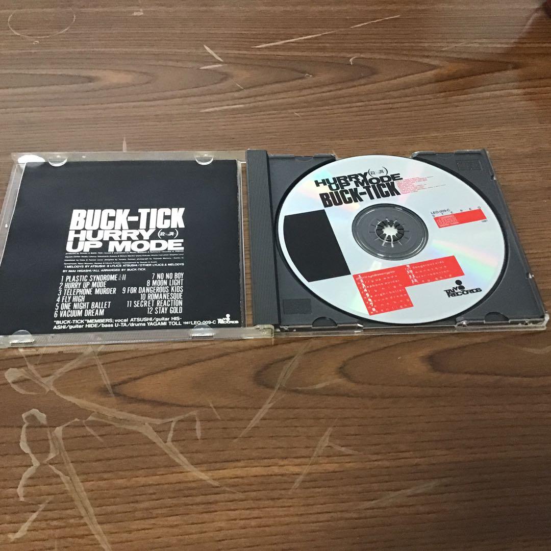 邦楽 BUCK-TICK HURRY UP MODE CD