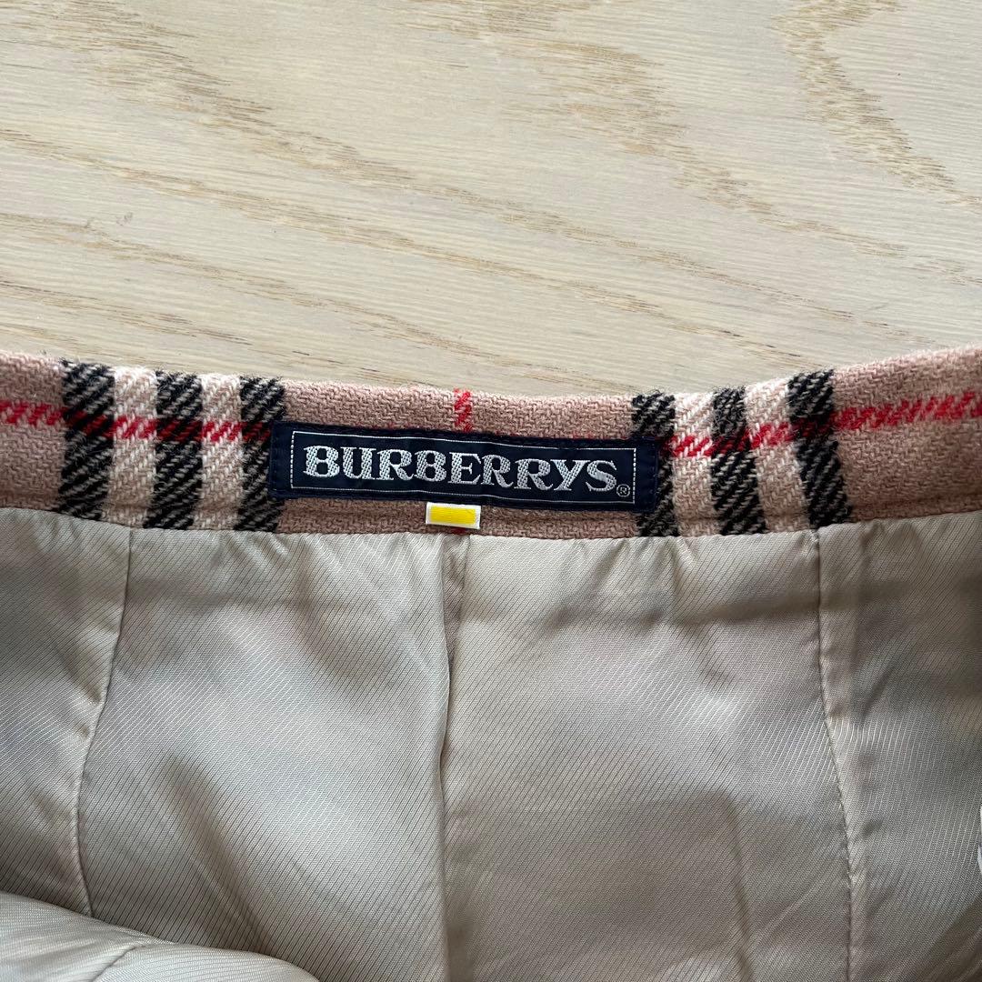 BURBERRY バーバリーズ ノバチェック スカート 黄色タグ