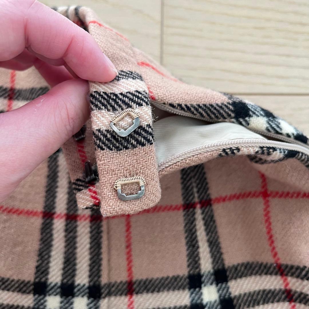 BURBERRY バーバリーズ ノバチェック スカート 黄色タグ