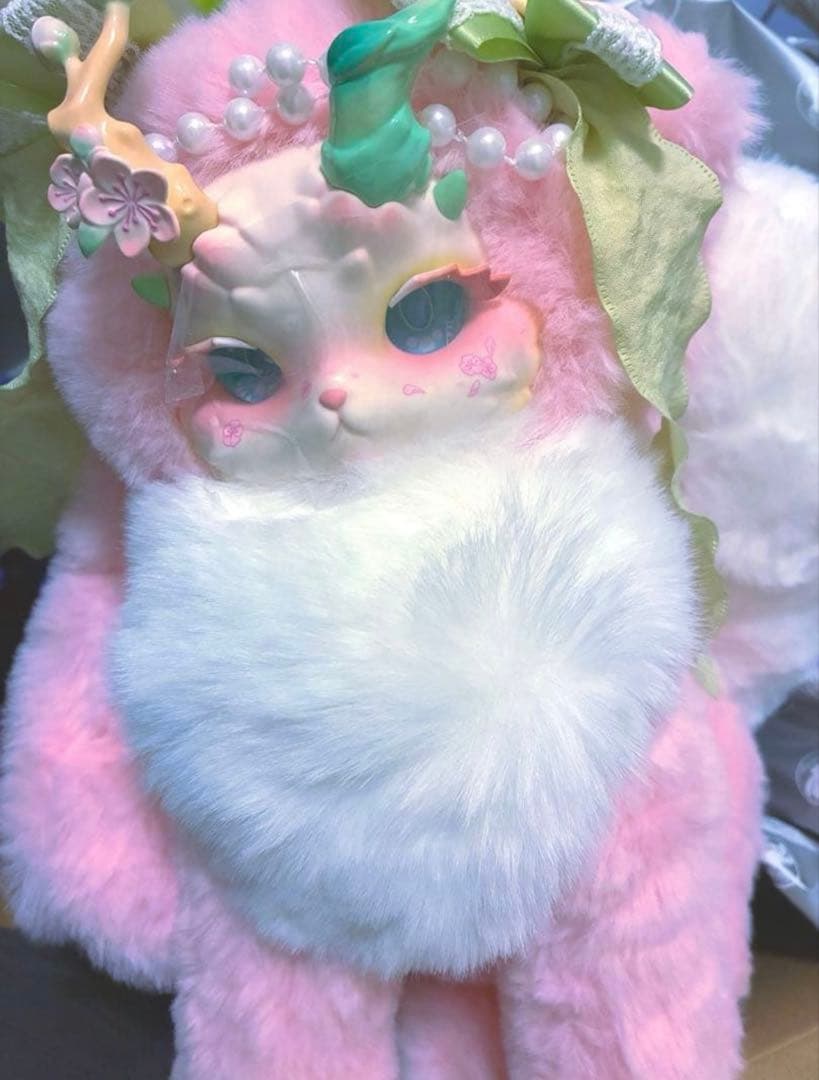 中国 tutulong トトリュ 800% 花園秘語 桃 ピンク