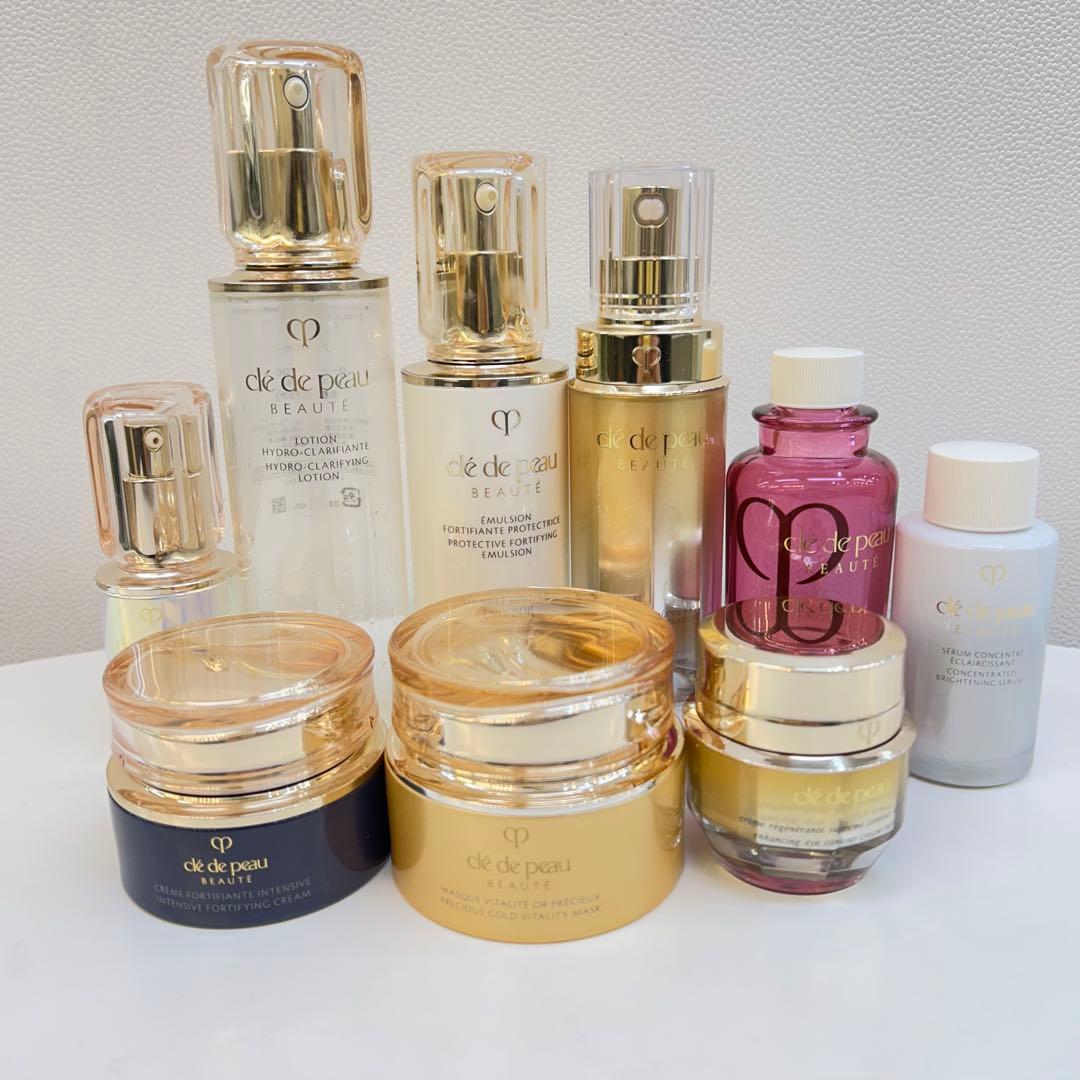 【クレ・ド・ポー ボーテ】空容器 9点セット【美容液 空瓶】クレドポーボーテ