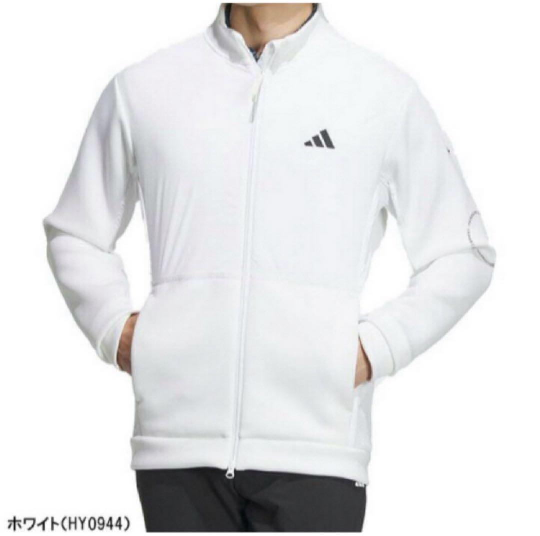 送料無料 新品 adidas GOLF ダンボールニット フルジップXXL WT