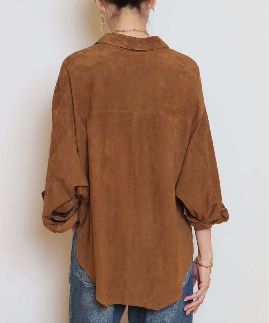 OneTeaSpoon/ワンティースプーンSUEDE DARIAシャツジャケット