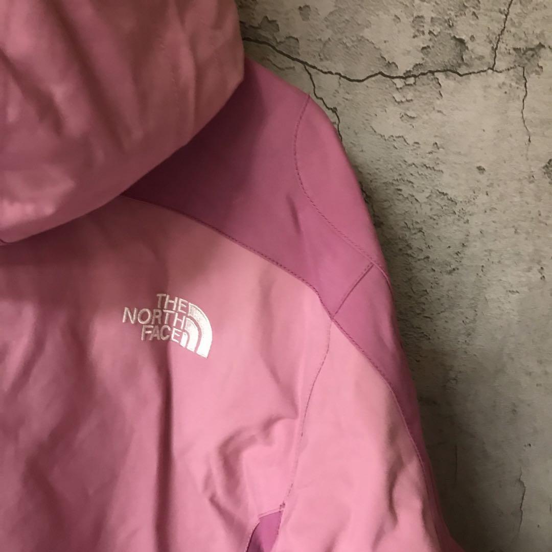 刺繍　ハイベント　M ザノースフェイス　マウンテンパーカー　スキーウェア