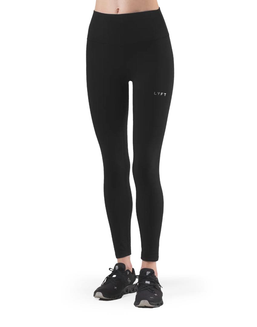 LYFT LYCRA® ブラッシュドインサイド レギンス ブラック M