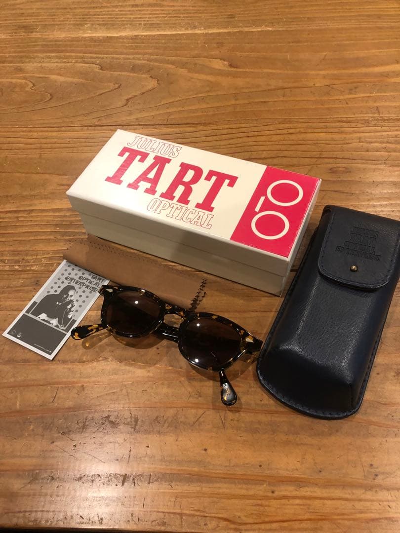 小物 Julius tart optical AR tokyo tortoise