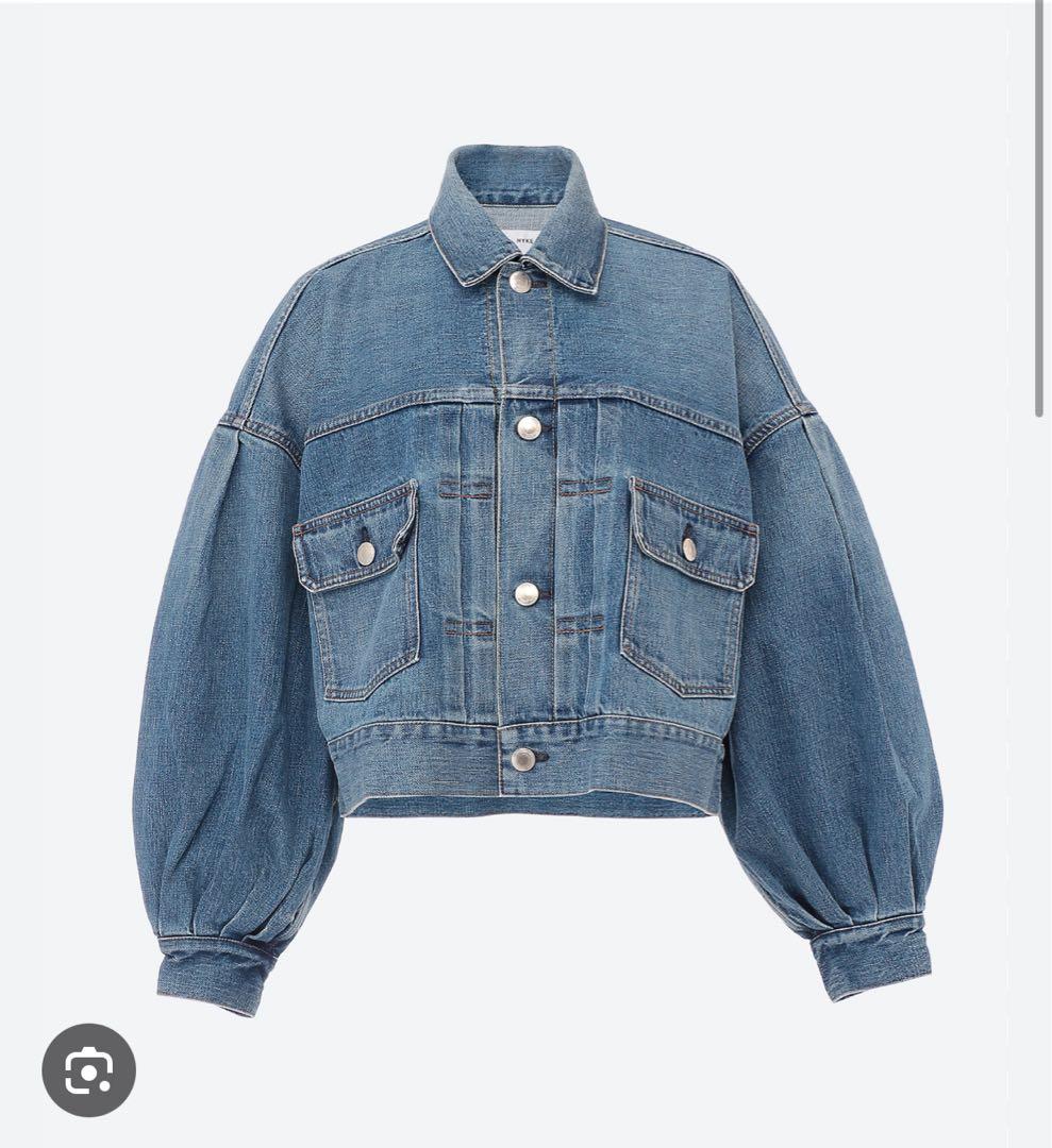 HYKE バルーンスリーブデニムジャケット　サイズ1