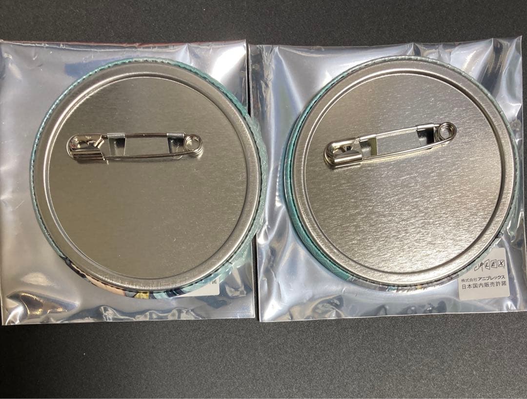 鬼滅の刃　ナンジャタウン　いこいの里巡り 缶バッジ　2点セット　時透無一郎