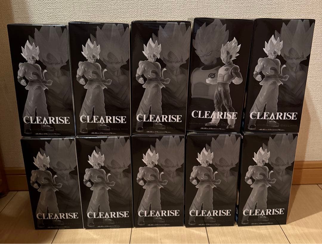 新品未開封 ドラゴンボール CLEARISE 孫悟空 ベジータ まとめ
