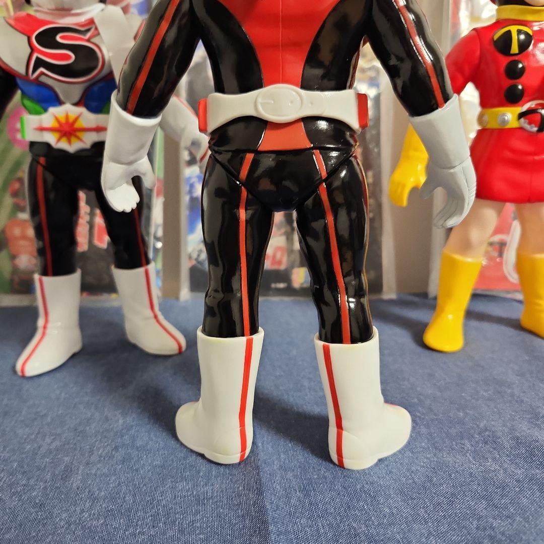 カ*ン様 東映レトロソフビコレクション　ストロンガー　　チャージアップ　タックル