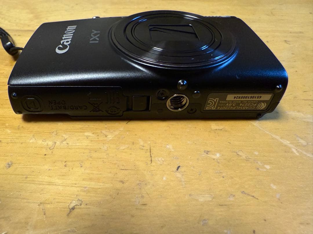 Canon IXY650 ブラック コンパクトデジタルカメラ