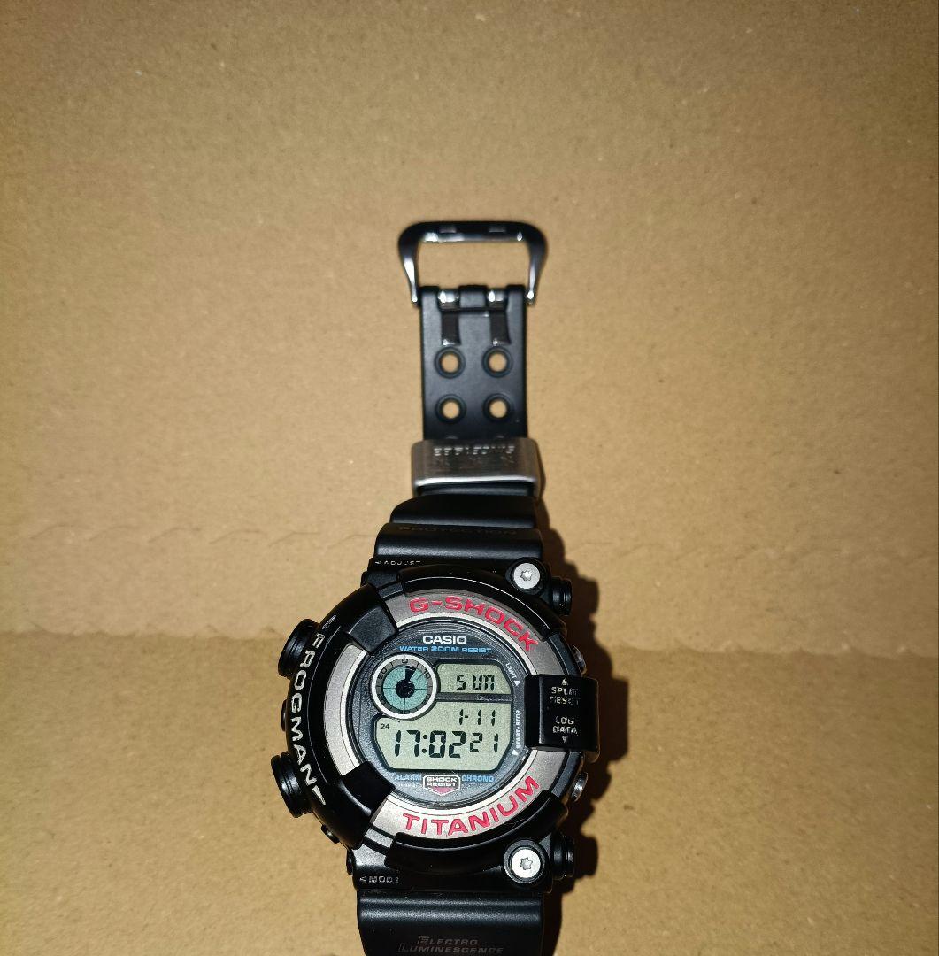 G-SHOCK フロッグマン dw-8200 　ブラック カスタム 稼働品