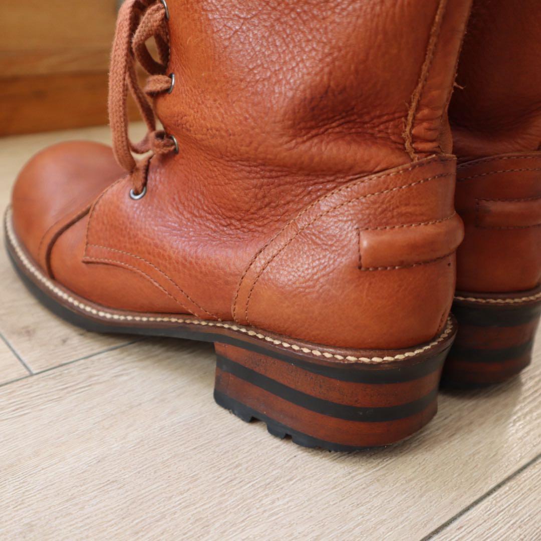 【HYSTERIC GLAMOUR】本革ブーツFINE（茶色）