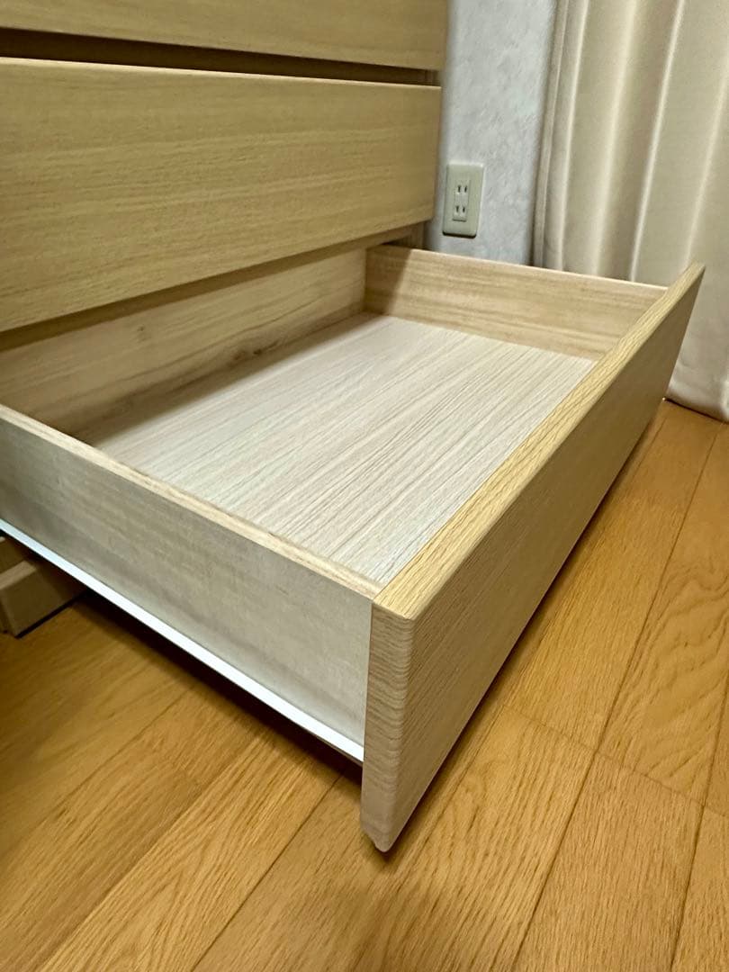 ニトリ　ワードローブ　クローゼット　アーデル　（ベージュ）