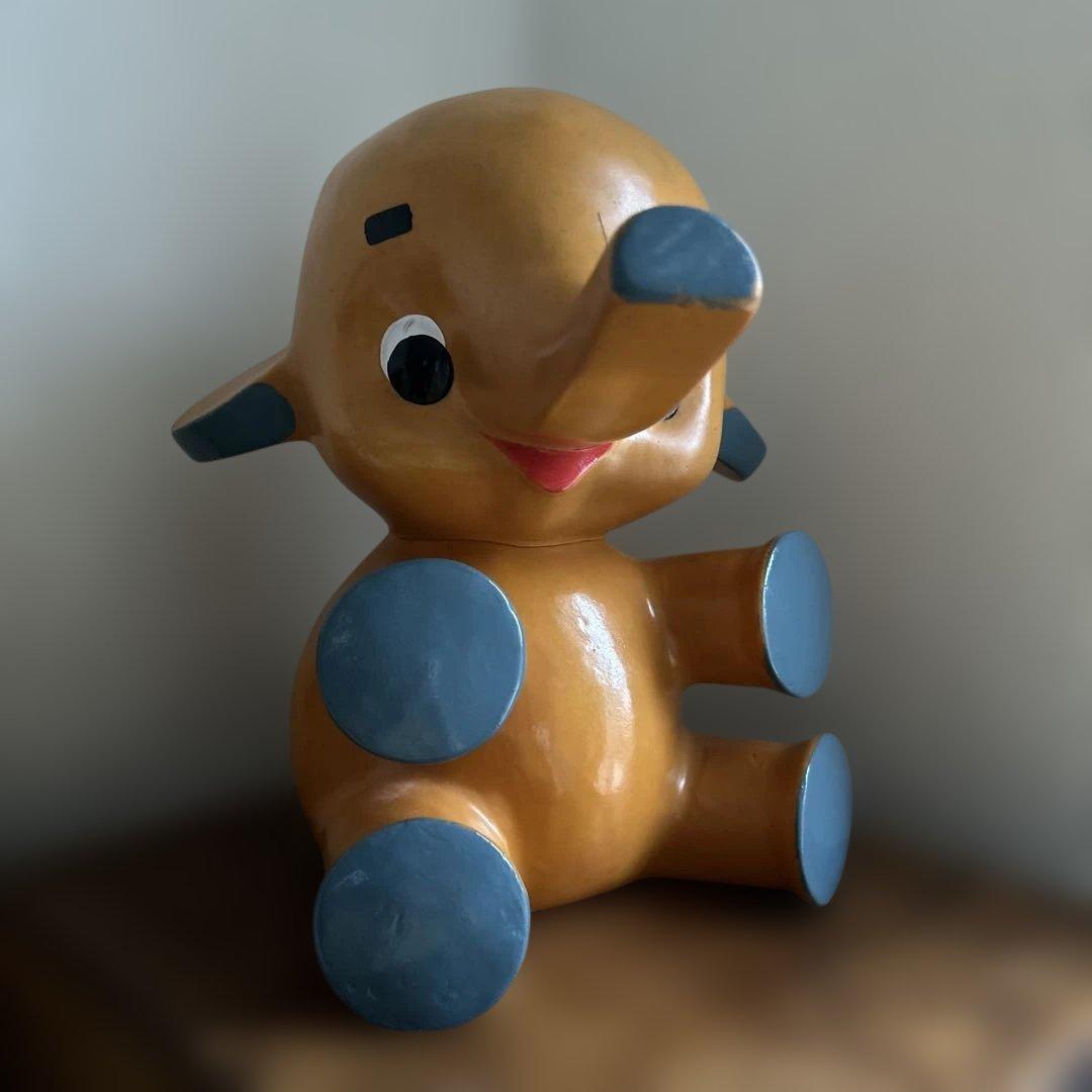 サトちゃん 佐藤製薬くすりはサトウ 古物 ソフビ カウンターサイズ