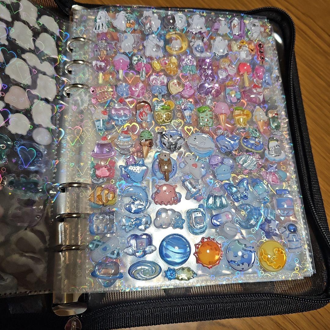 ボンボンドロップ　シール帳完成品　A5サイズ