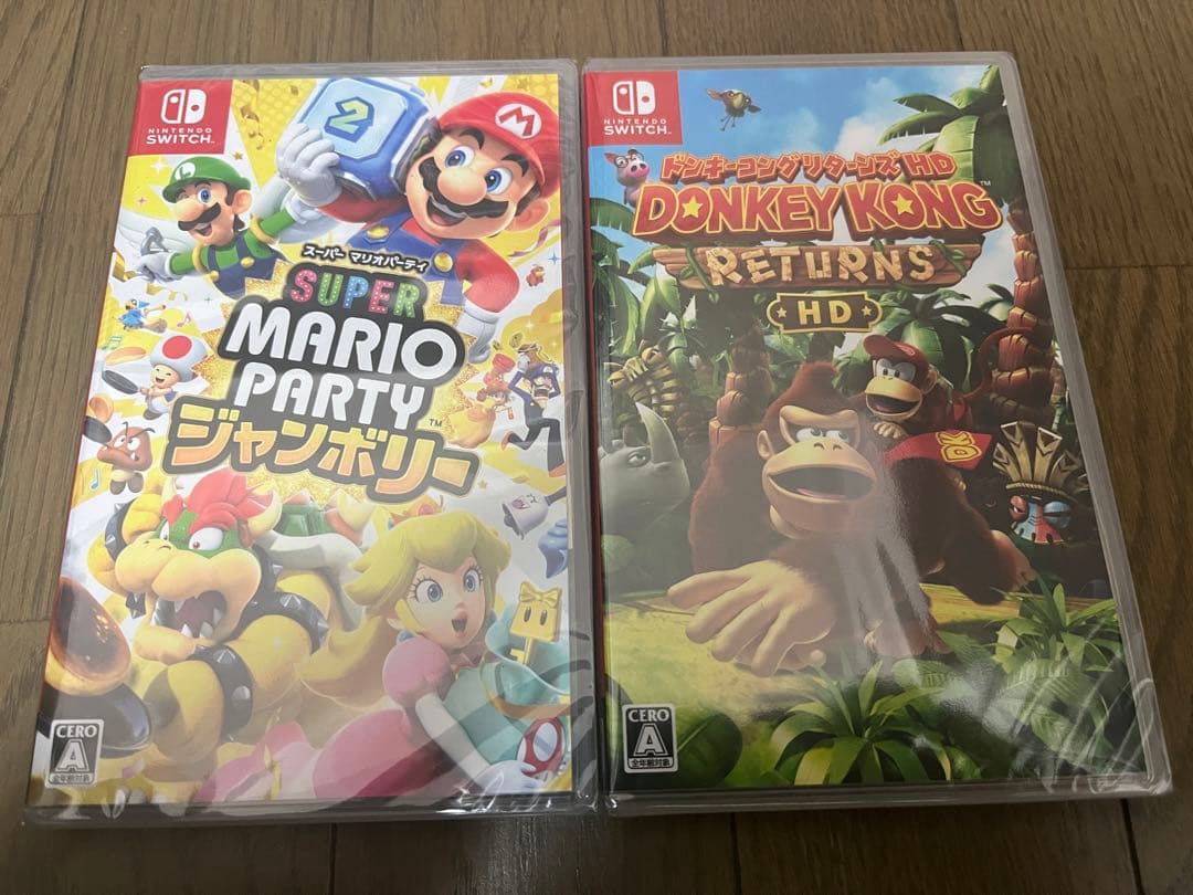 スーパーマリオパーティジャンボリー ドンキーコングリターンズHD セット